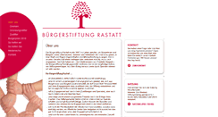 Desktop Screenshot of buergerstiftung-rastatt.de